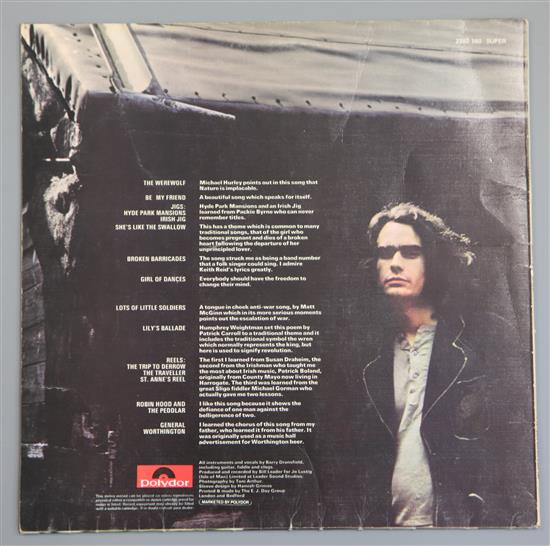 Barry Dransfield: Self Titled, 2383 160, EX+ - VG